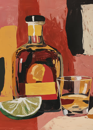 Dusk Elixir (Portrait) art print -  by SubTropic Art