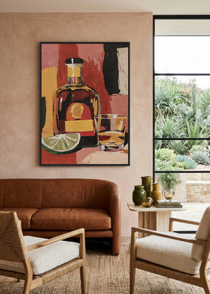 Dusk Elixir (Portrait) art print -  by SubTropic Art