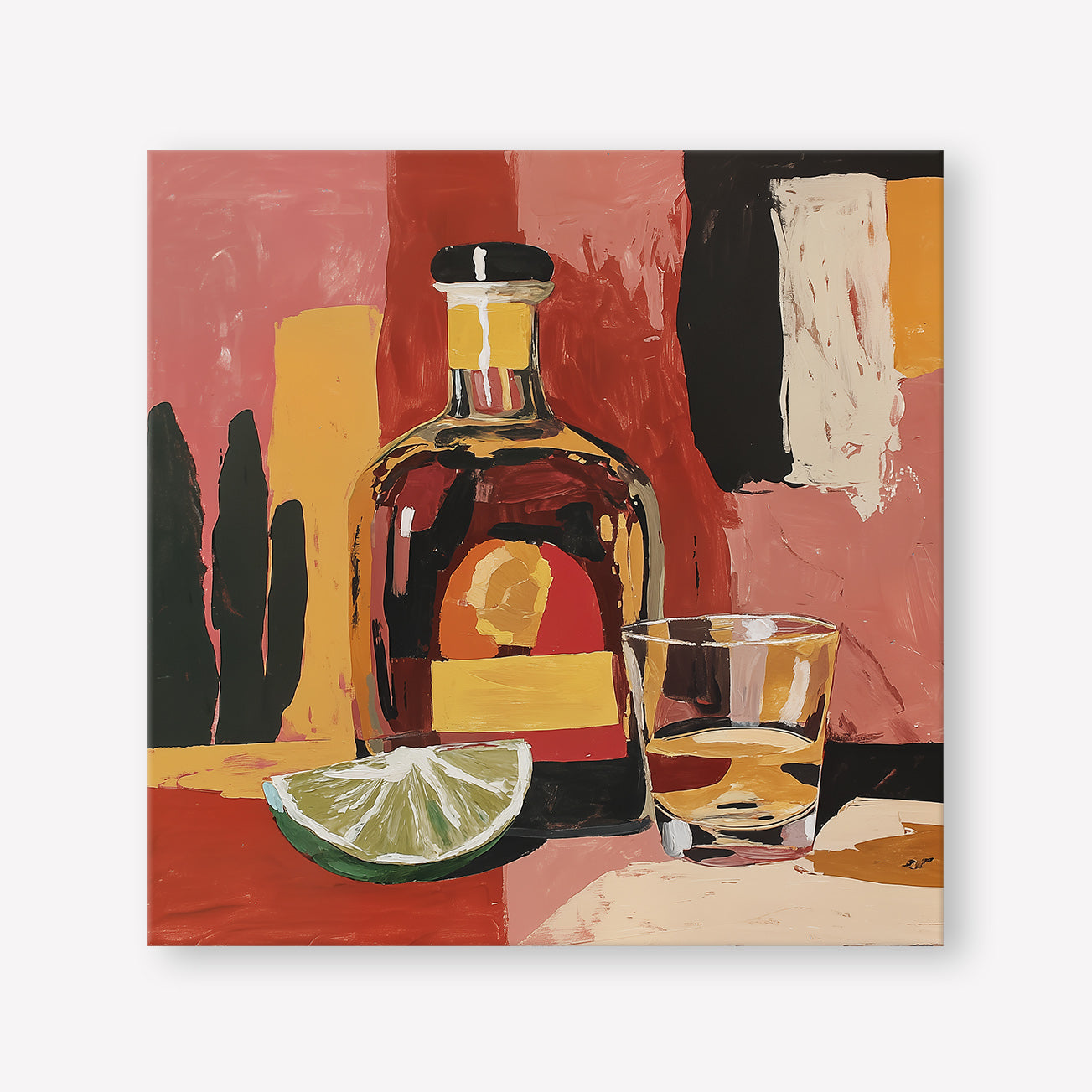 Dusk Elixir (Square) art print -  by SubTropic Art