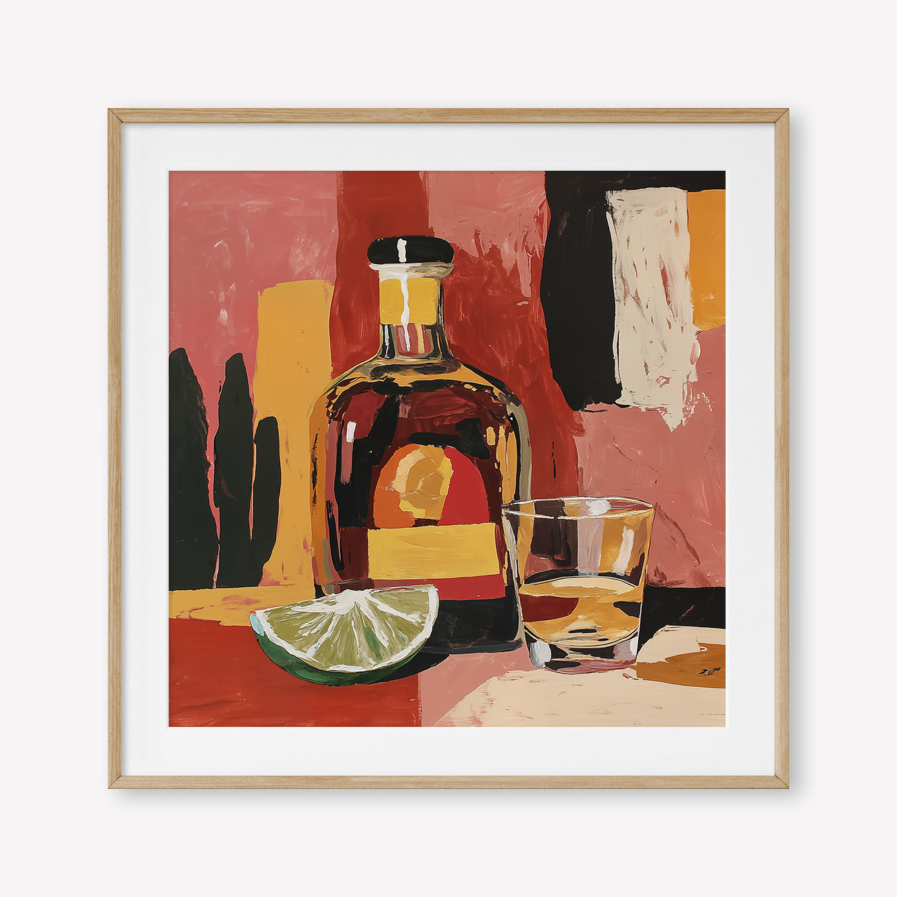 Dusk Elixir (Square) art print -  by SubTropic Art
