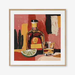 Dusk Elixir (Square) art print -  by SubTropic Art