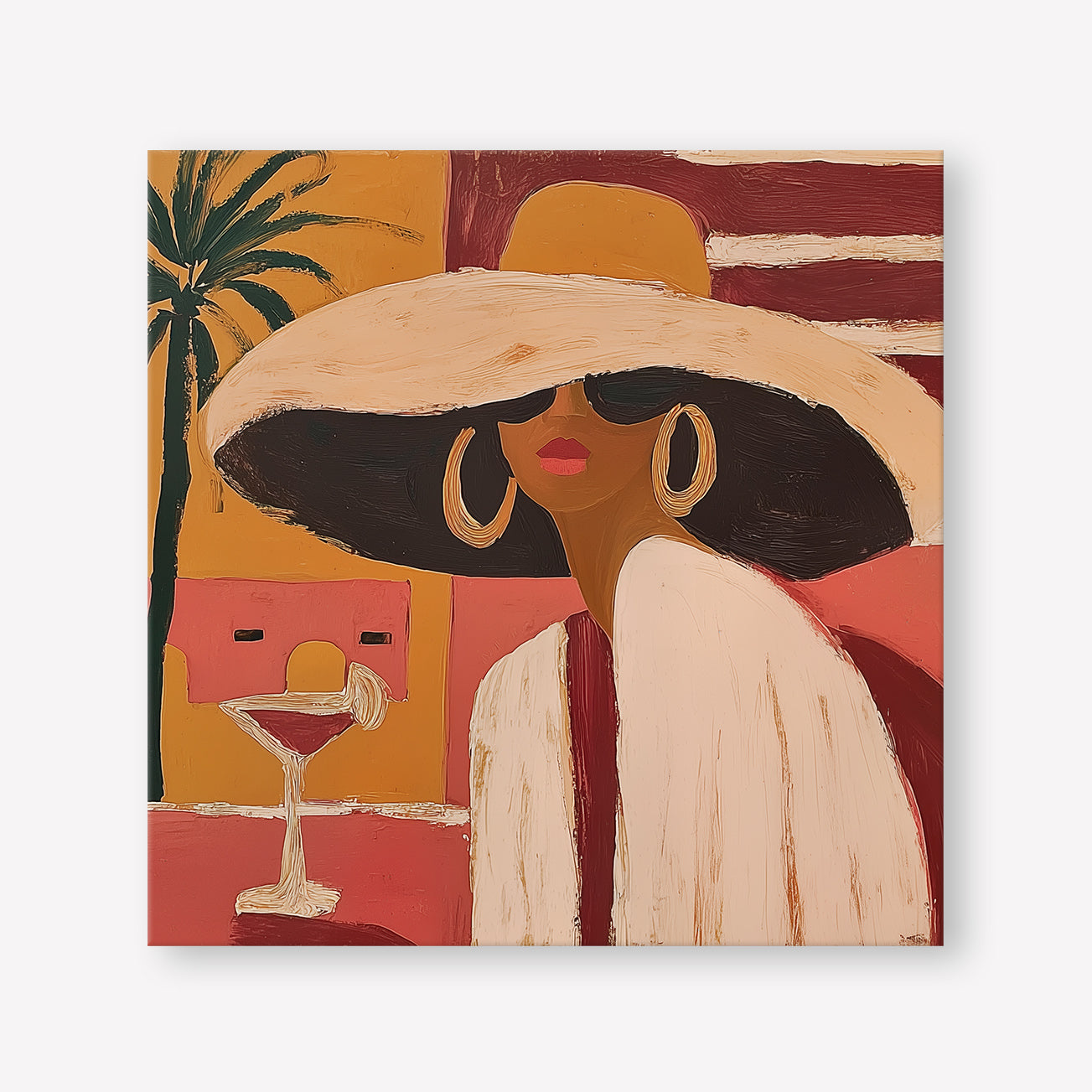 Join Me (Square) art print -  by SubTropic Art