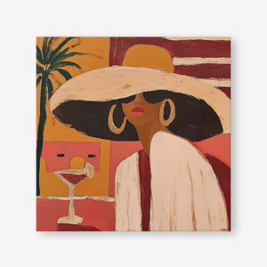 Join Me (Square) art print -  by SubTropic Art