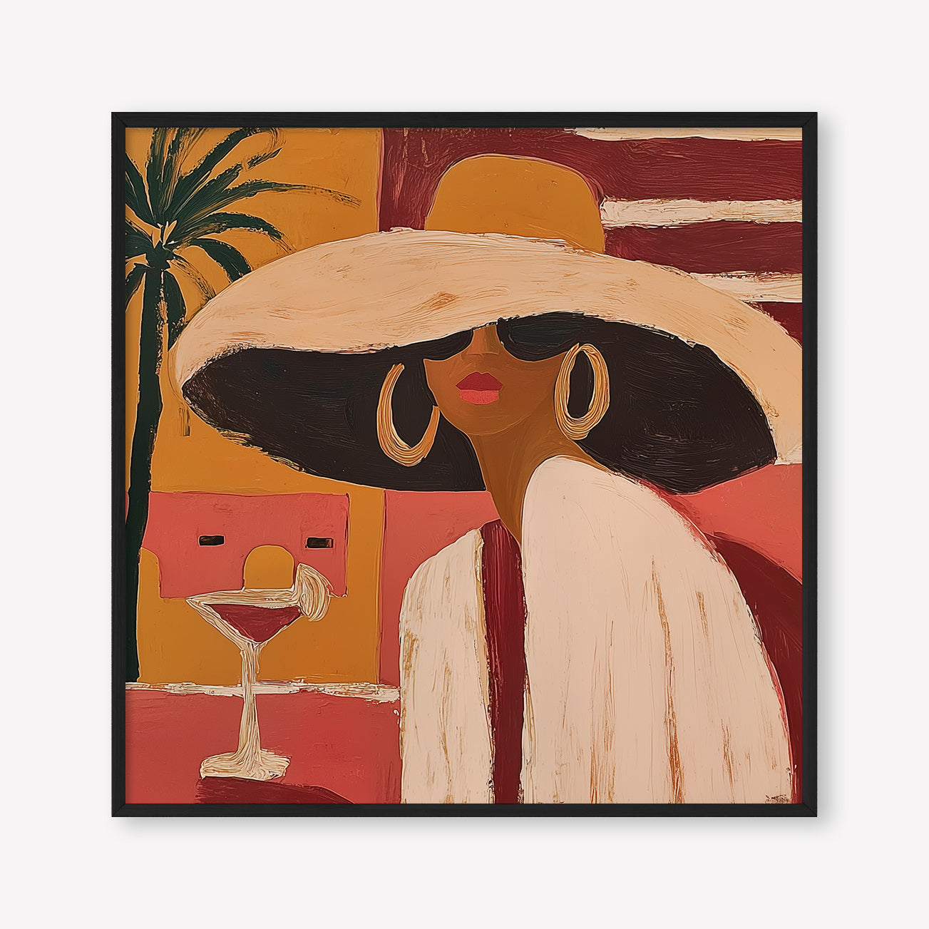 Join Me (Square) art print -  by SubTropic Art