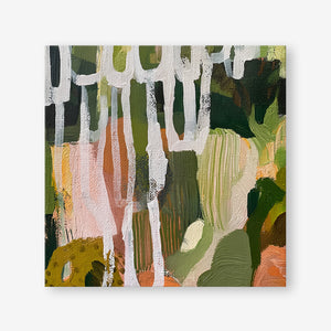 Nature Intertwined (Square) - Canvas Stretched No frame - SubTropic Art