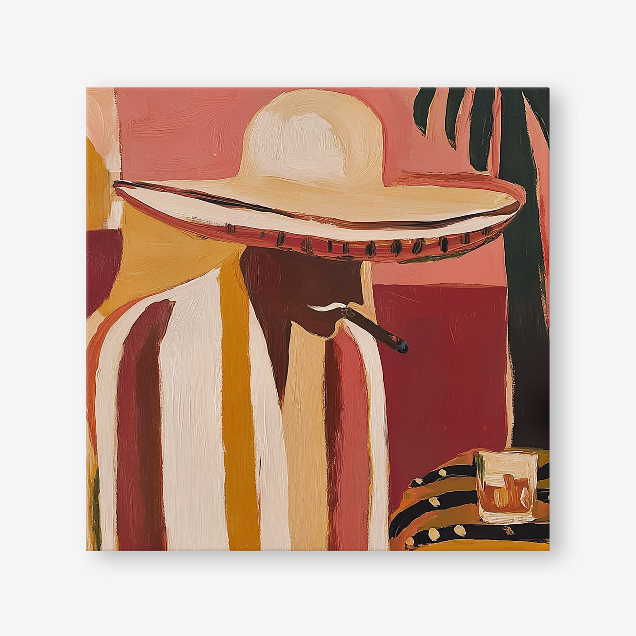 No Rush (Square) art print -  by SubTropic Art