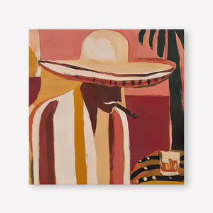 No Rush (Square) art print -  by SubTropic Art