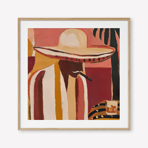 No Rush (Square) art print -  by SubTropic Art