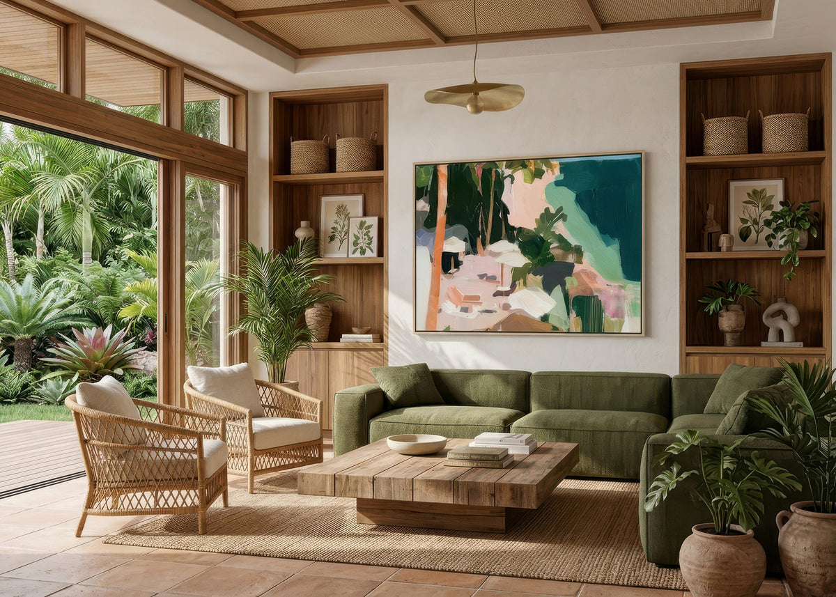 Paradise Found (Landscape) - - SubTropic Art