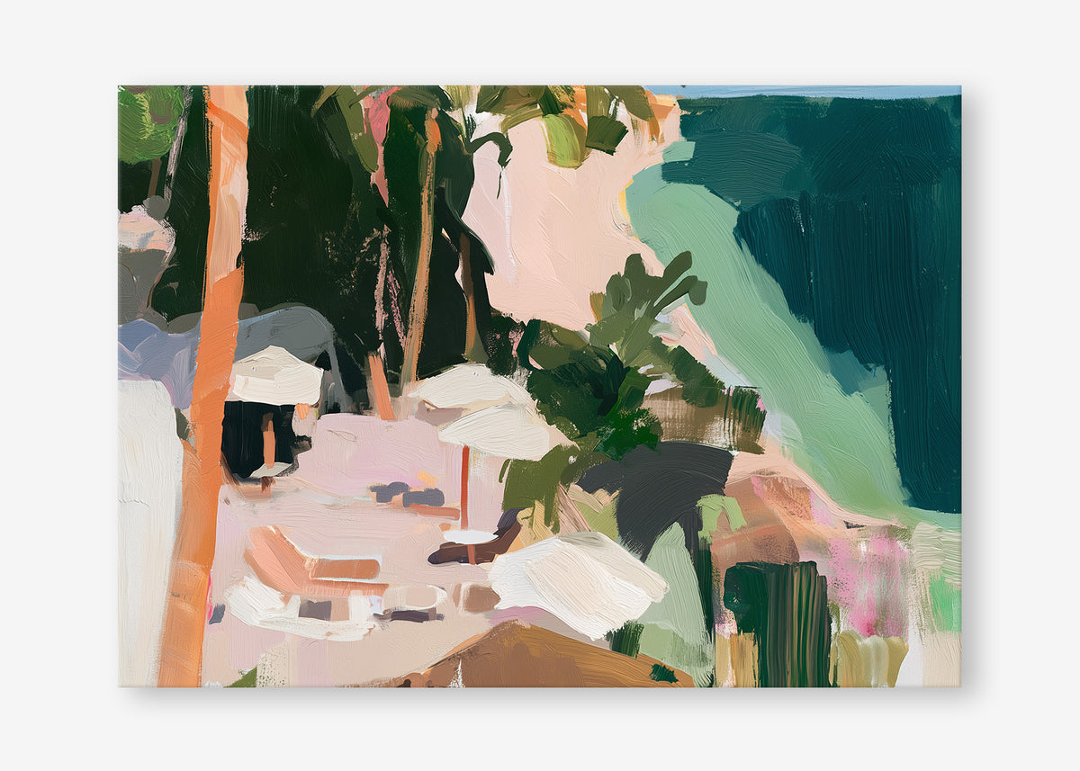 Paradise Found (Landscape) - Canvas Stretched No frame - SubTropic Art