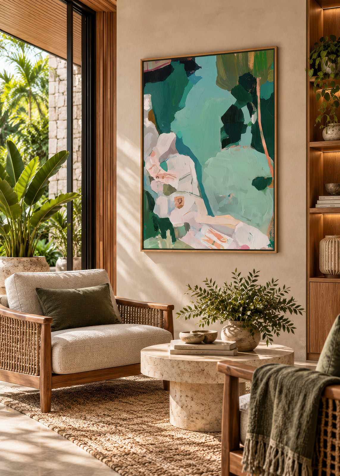 Rockpool Reverie (Portrait) - - SubTropic Art