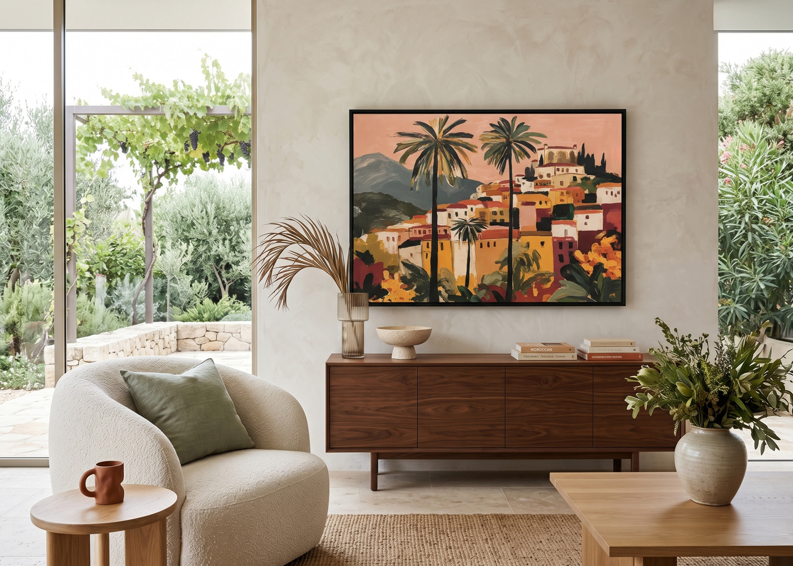 Stacked Horizons (Landscape) art print -  by SubTropic Art