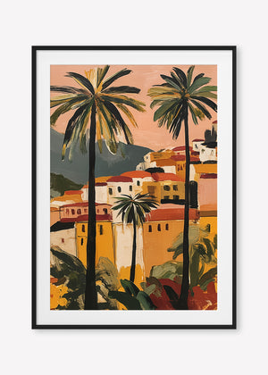 Stacked Horizons (Portrait) art print -  by SubTropic Art