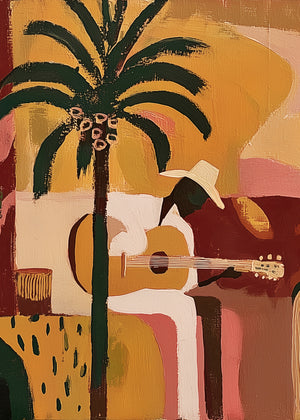 Sunset Serenades (Portrait) art print -  by SubTropic Art