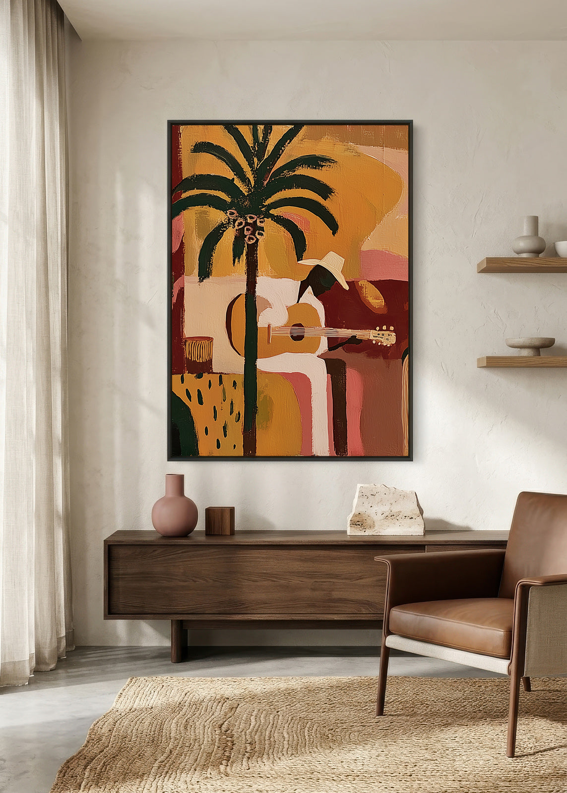 Sunset Serenades (Portrait) art print -  by SubTropic Art