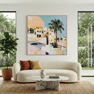 Sunset Shore (Square) - - SubTropic Art