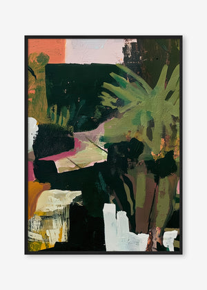 Tropical Daydream (Portrait) - Print Framed Black - SubTropic Art