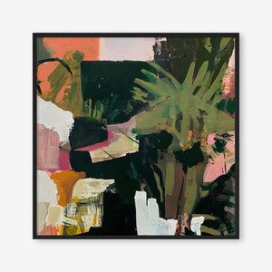 Tropical Daydream (Square) - Print Framed Black - SubTropic Art
