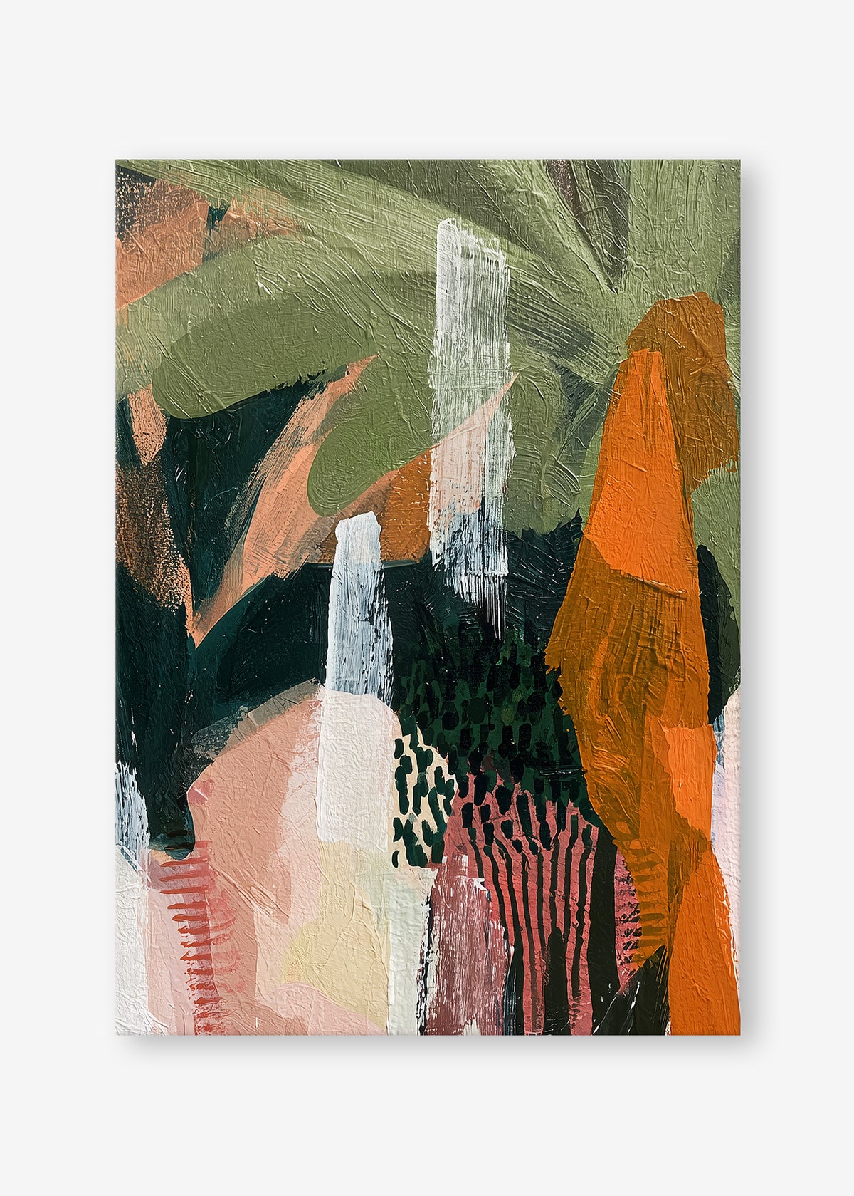 Untamed Paradise (Portrait) - Canvas Stretched No frame - SubTropic Art