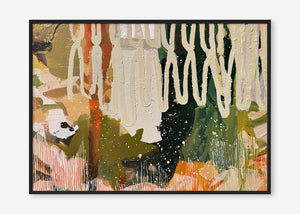 Wild at Heart (Landscape) - Print Framed Black - SubTropic Art