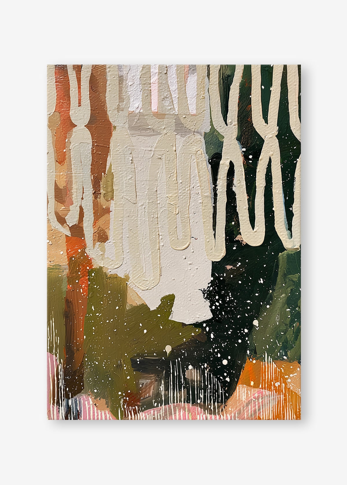 Wild at Heart (Portrait) - Canvas Stretched No frame - SubTropic Art