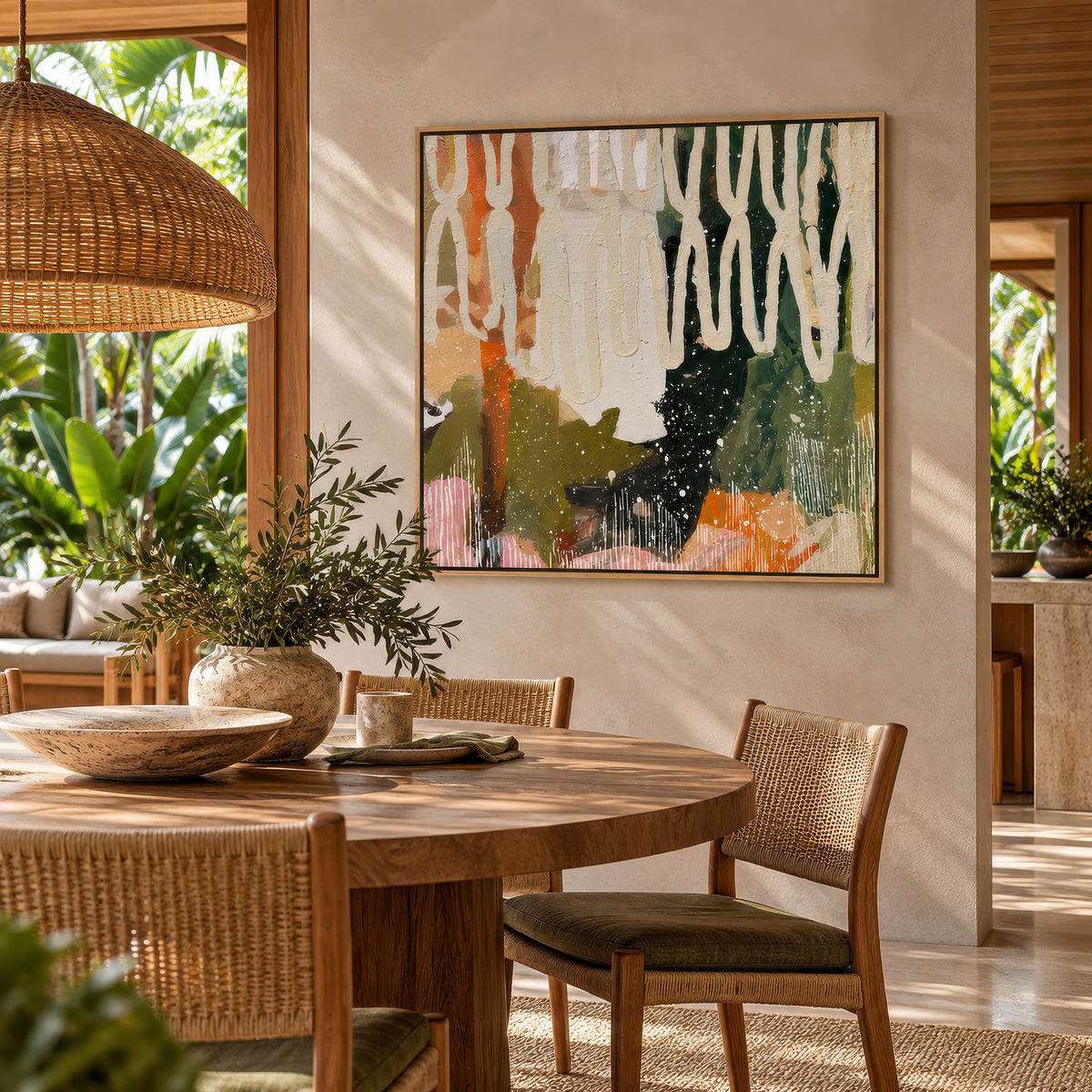 Wild at Heart (Square) - - SubTropic Art
