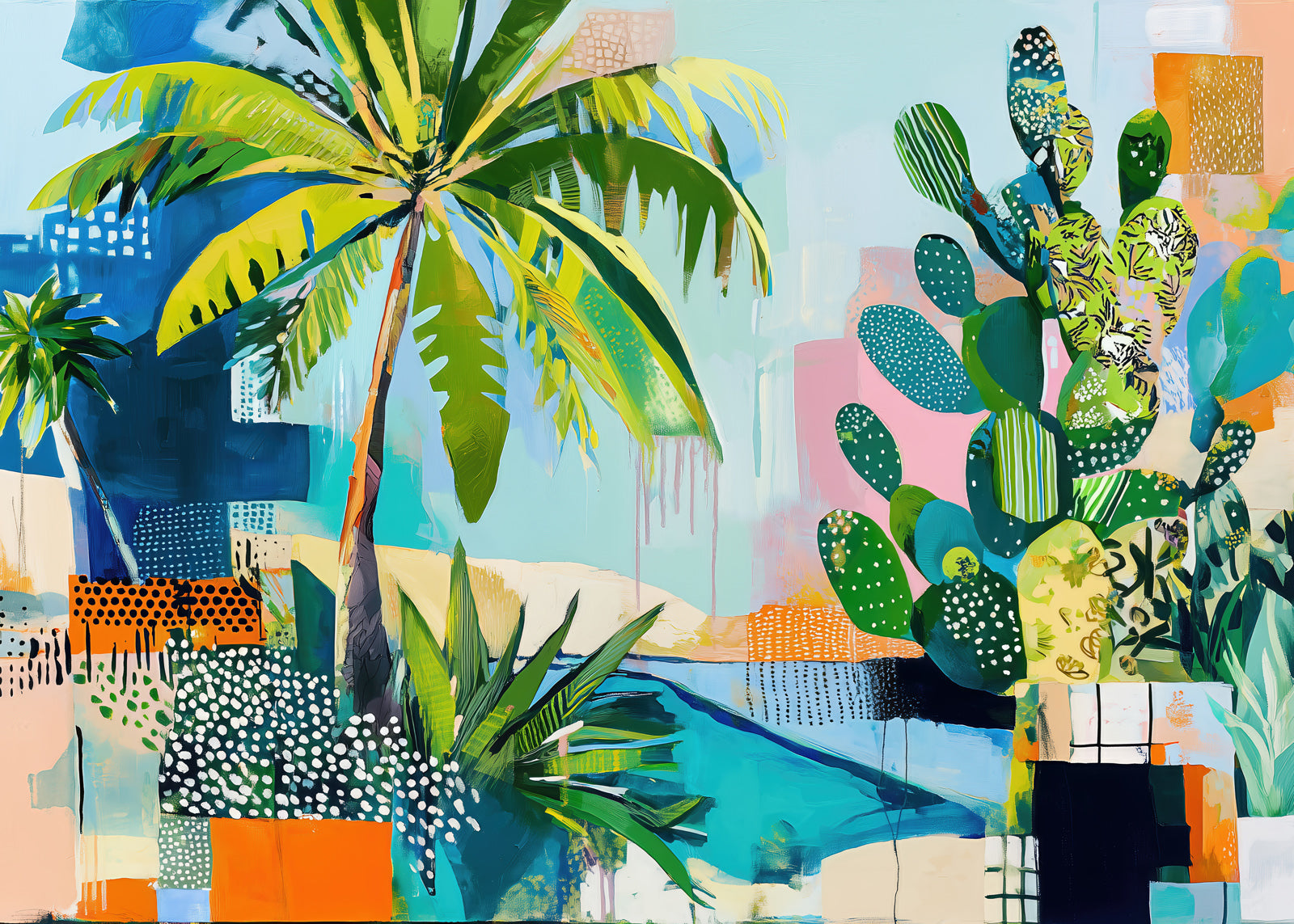 Aegean Retreat (Landscape)