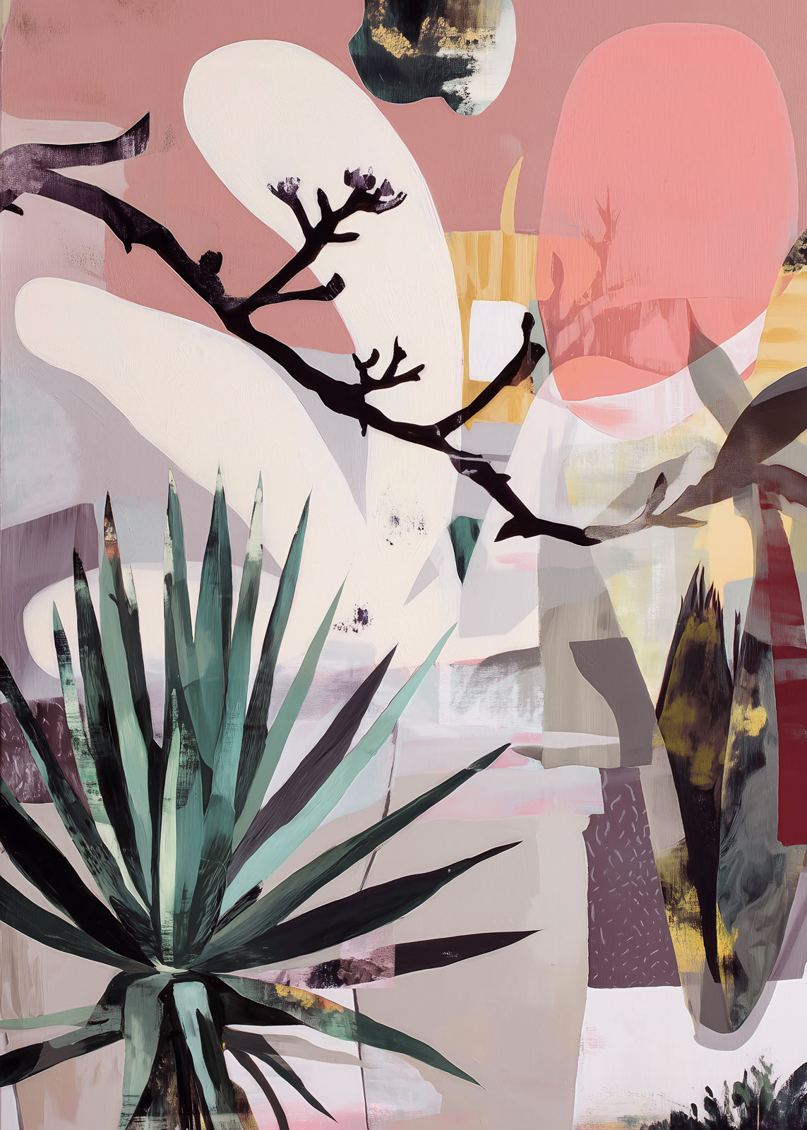 Agave Echoes (Portrait)