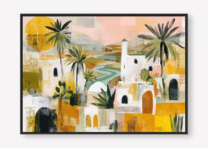 Ancient Passage (Landscape) - Canvas Box Framed Black - SubTropic Art