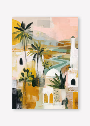 Ancient Passage (Portrait) - Canvas Stretched No frame - SubTropic Art