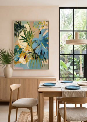Botanic Blissfulness (Portrait) - - SubTropic Art