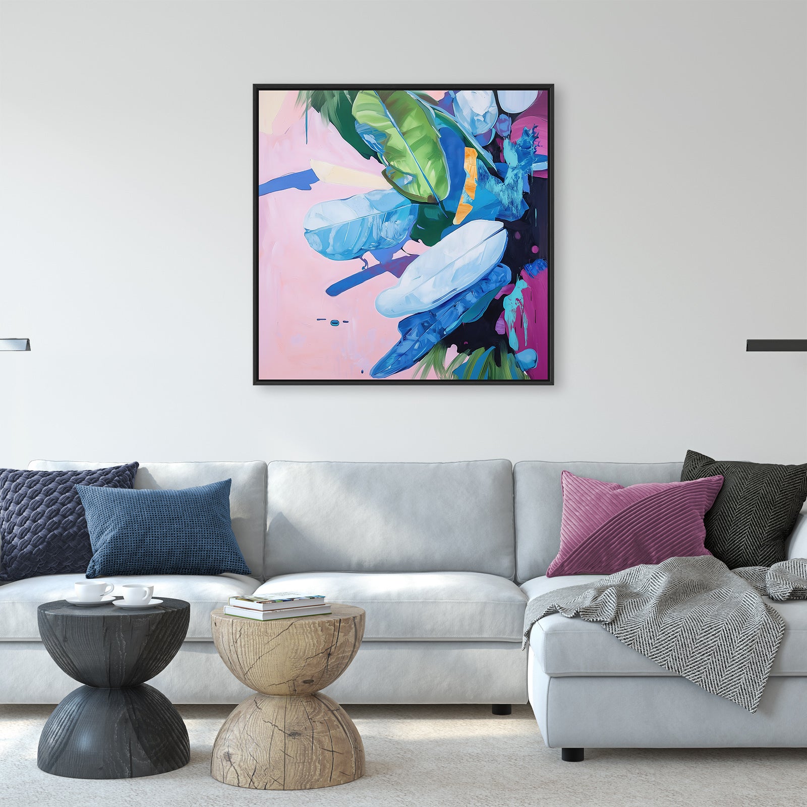 Cool Bloom (Square)