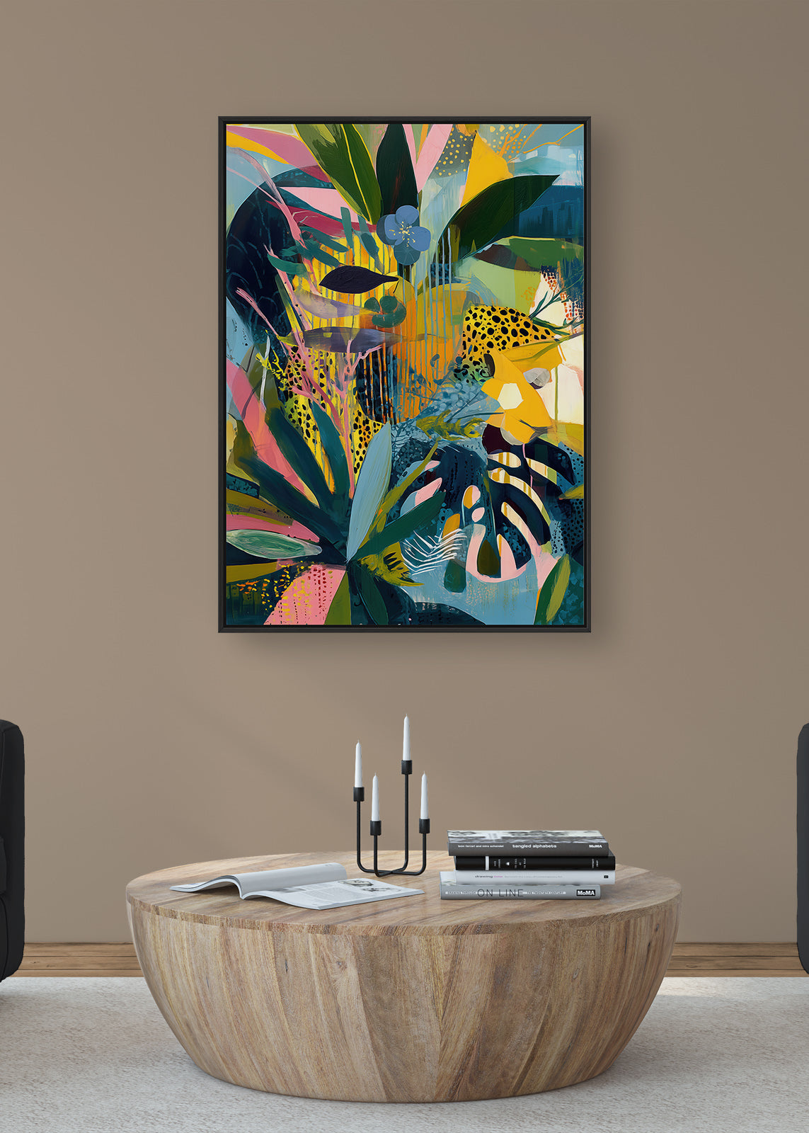 Crouching Tiger (Portrait)