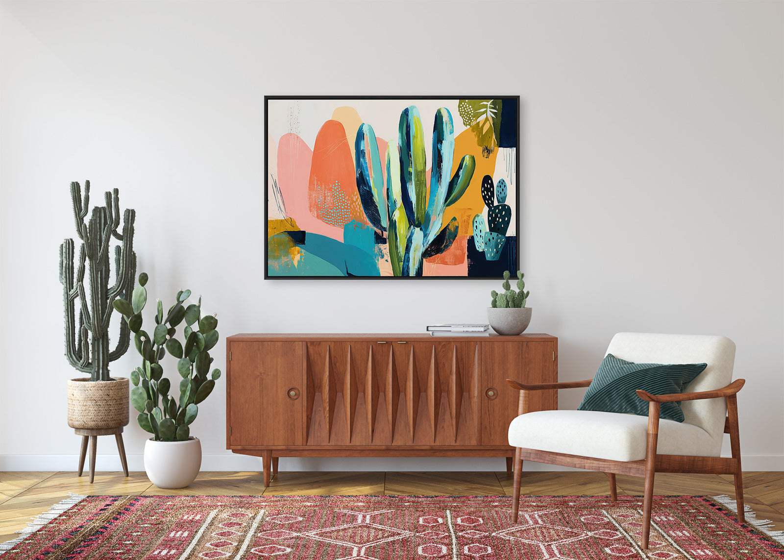 Desert Bloom (Landscape)