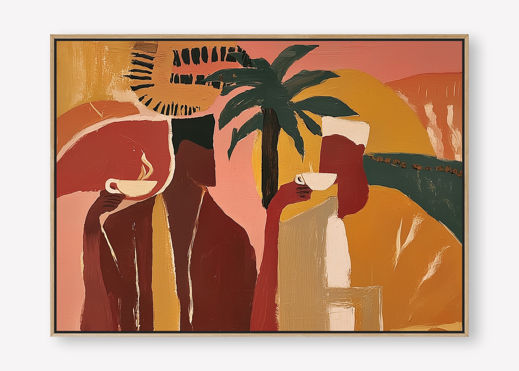 Morning Ritual (Landscape) art print -  by SubTropic Art
