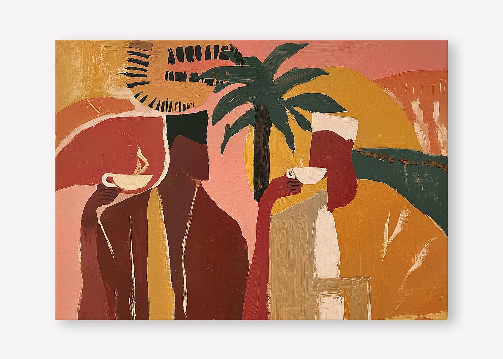 Morning Ritual (Landscape) art print -  by SubTropic Art