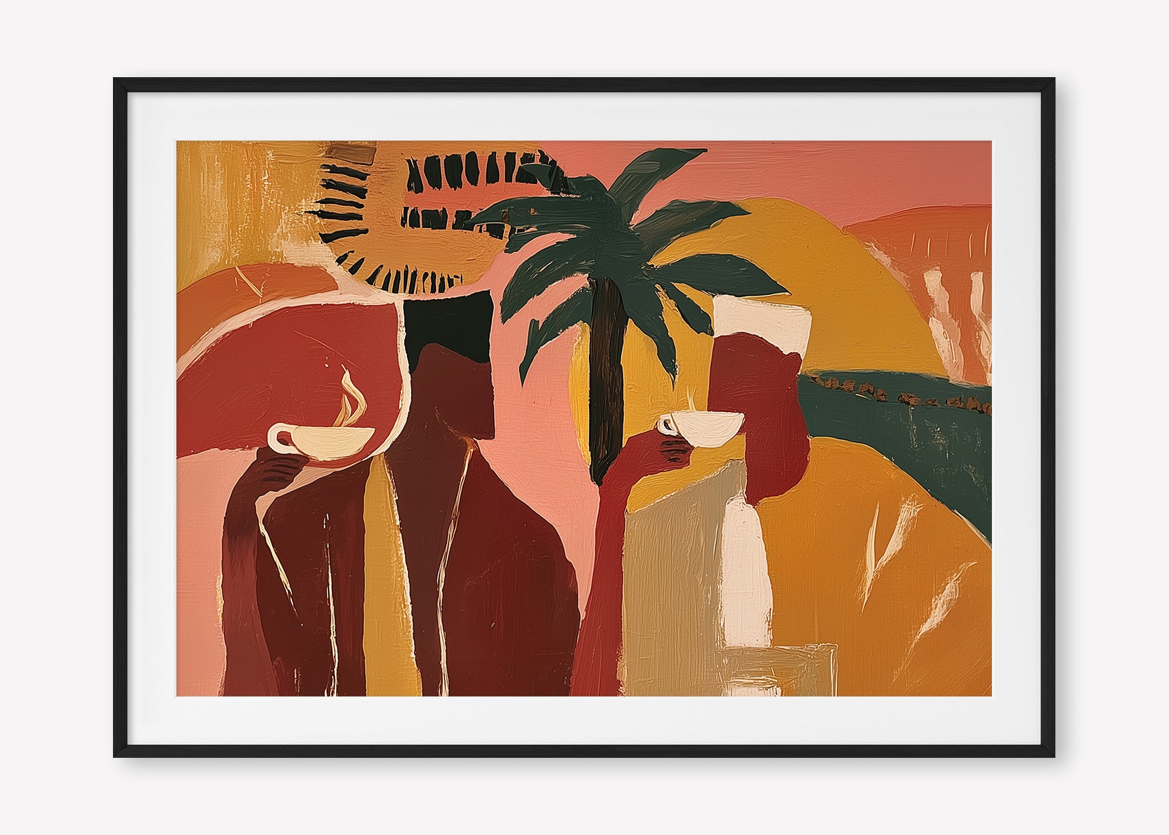 Morning Ritual (Landscape) art print -  by SubTropic Art