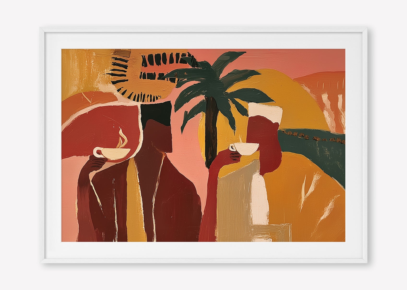 Morning Ritual (Landscape) art print -  by SubTropic Art