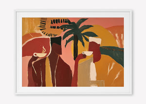 Morning Ritual (Landscape) art print -  by SubTropic Art