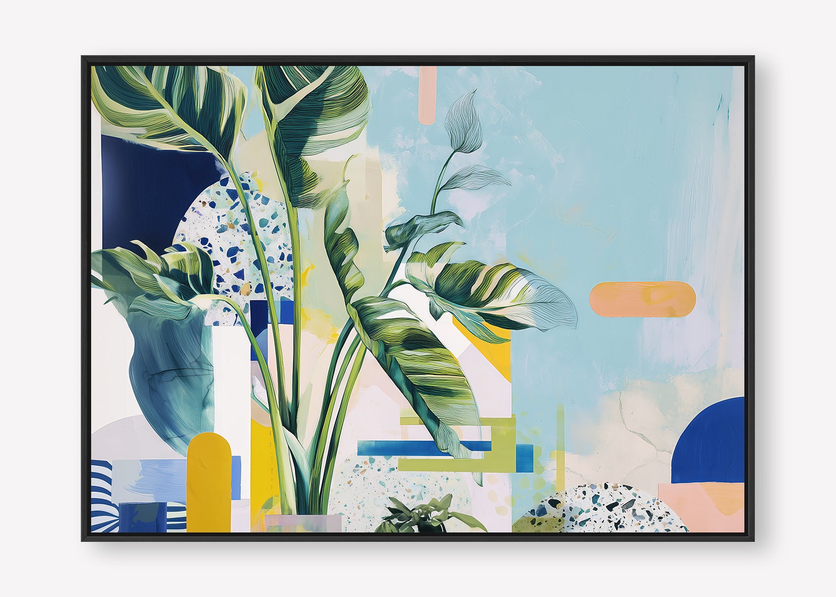 Paradise in Focus (Landscape) - Canvas Box Framed Black - SubTropic Art