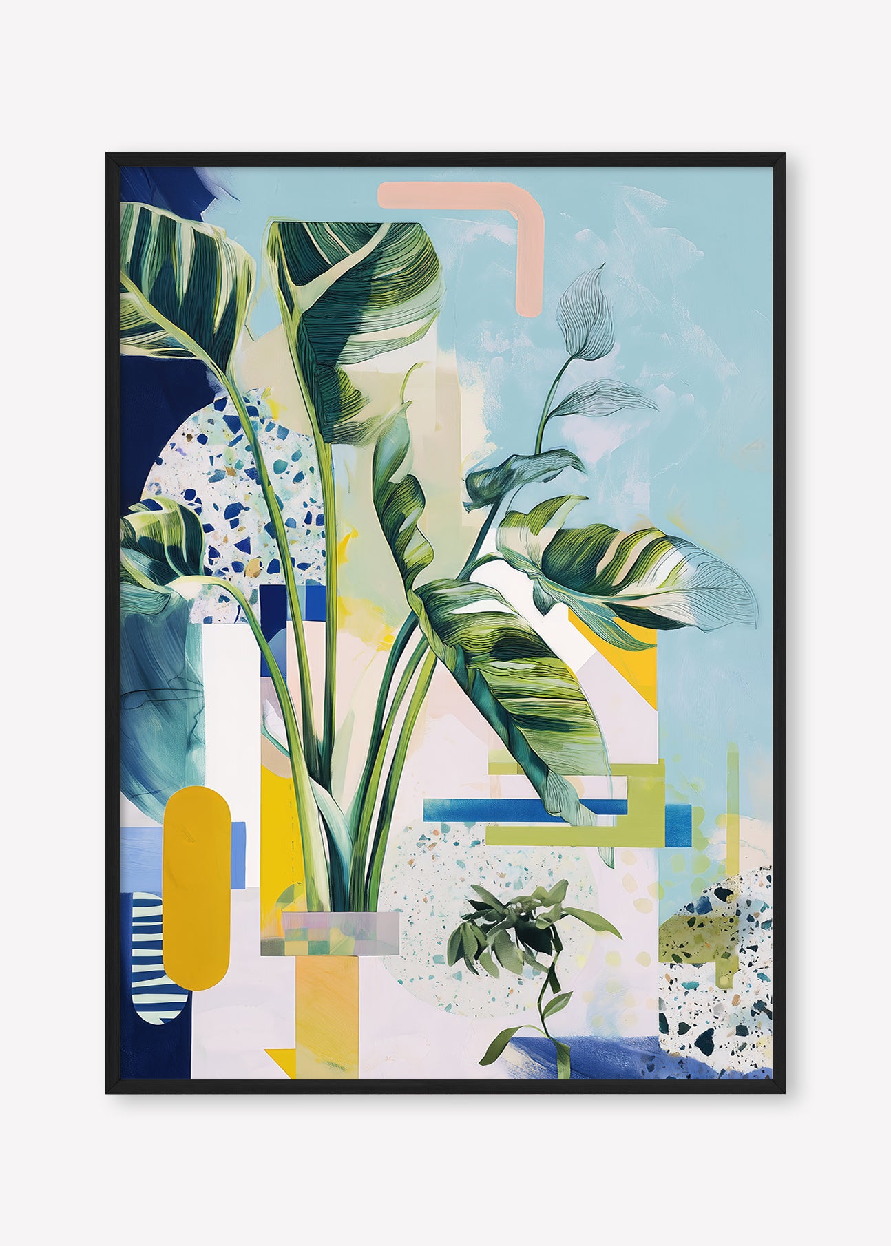 Paradise in Focus (Portrait) - Print Framed Black - SubTropic Art
