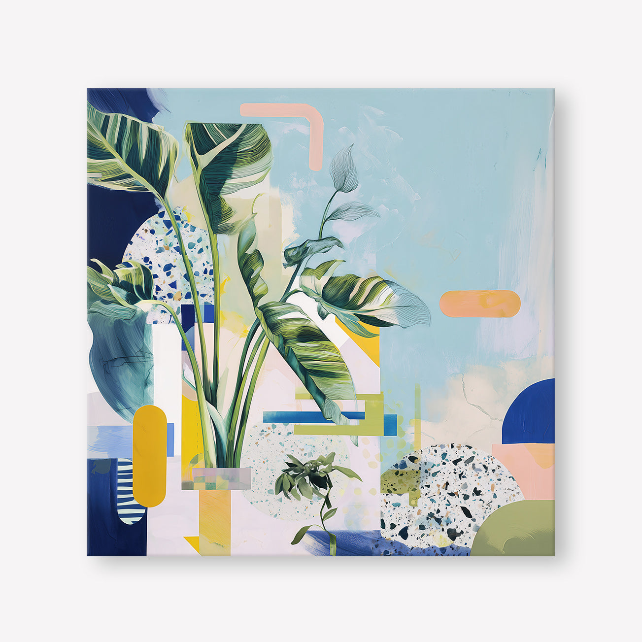 Paradise in Focus (Square) - Canvas Stretched No frame - SubTropic Art