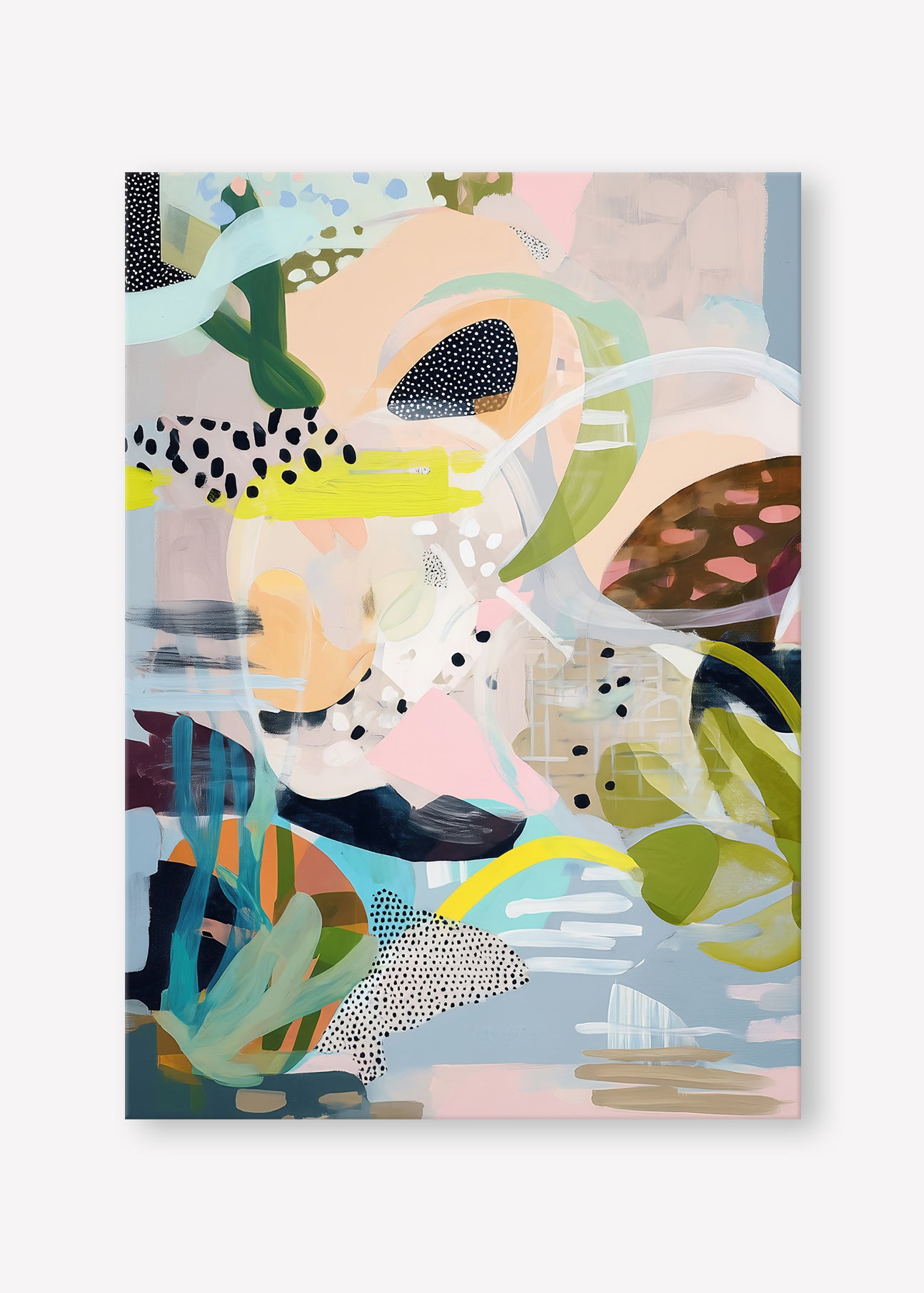 Submerged Tranquillity (Portrait) - Canvas Stretched No frame - SubTropic Art