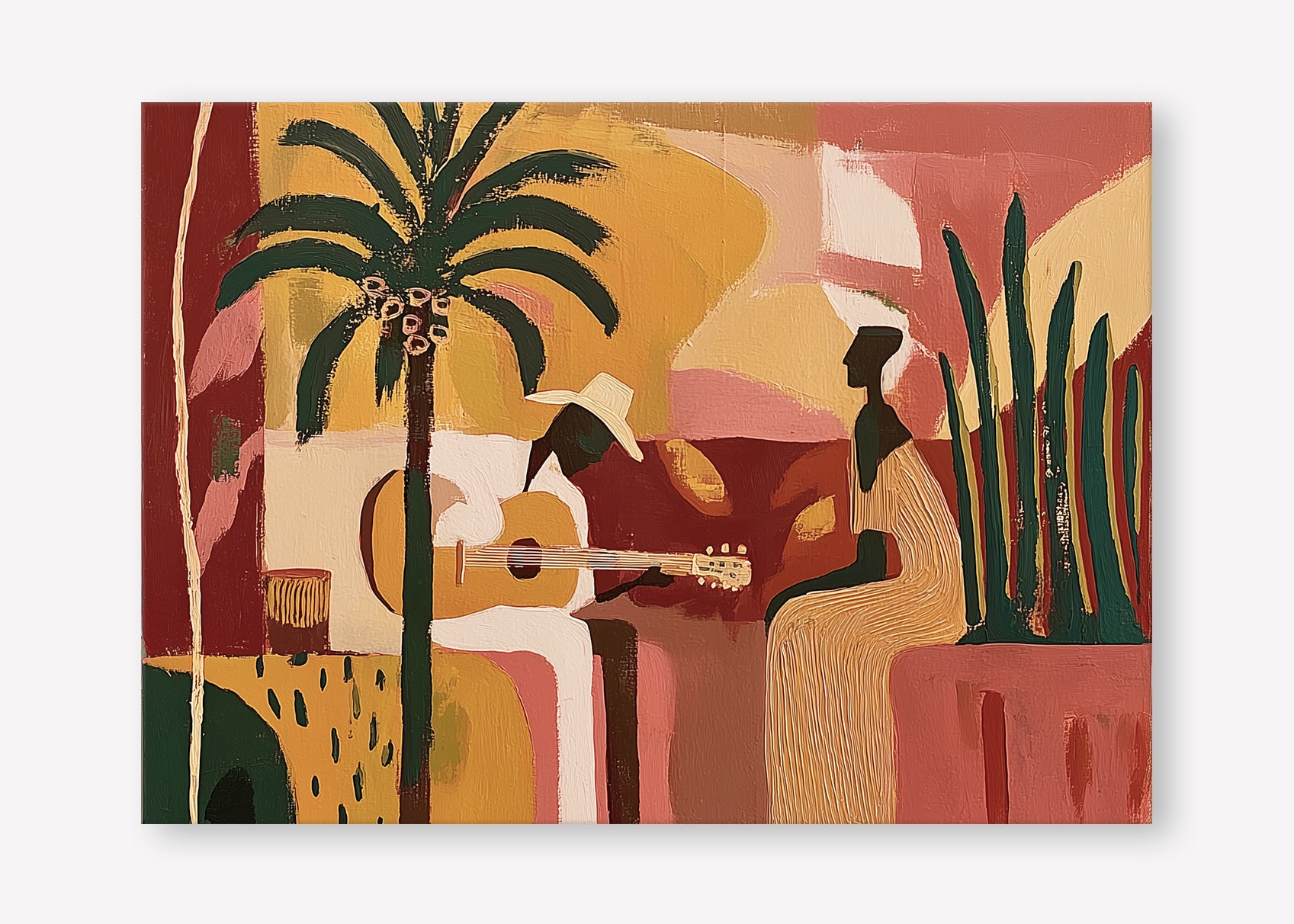 Sunset Serenades (Landscape) art print -  by SubTropic Art