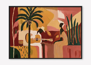 Sunset Serenades (Landscape) art print -  by SubTropic Art