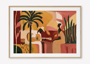 Sunset Serenades (Landscape) art print -  by SubTropic Art