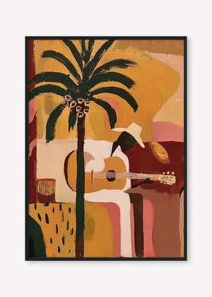 Sunset Serenades (Portrait) art print -  by SubTropic Art