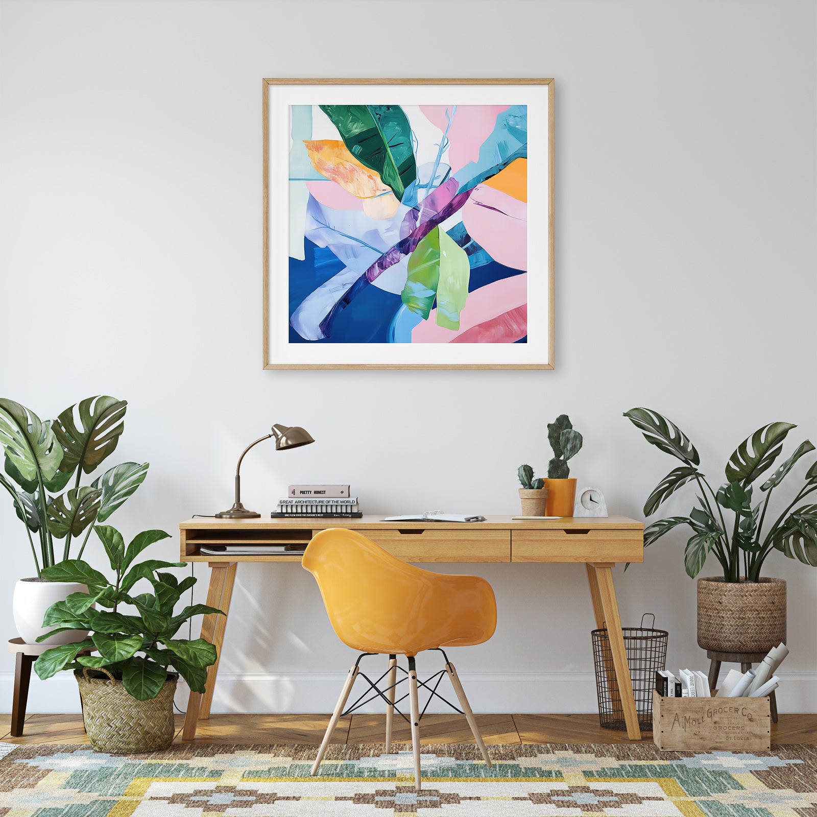 Textured Botanica (Square)
