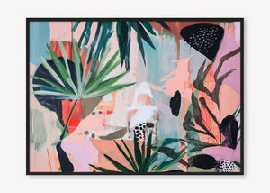 That's Vibey (Landscape) - Print Framed Black - SubTropic Art