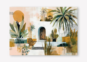 The Sanctuary (Landscape) - Canvas Stretched No frame - SubTropic Art